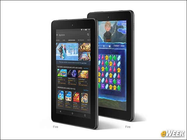 5 - Fire Tablets Come With Plenty of Options