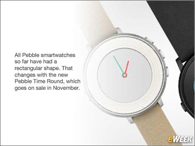 1 - Pebble Time Round Smartwatch: Thin, Light, Ahead of the Curve