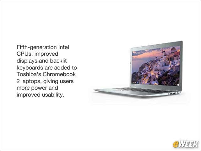 1 - Toshiba Refreshes Chromebook 2 Models With More Power, Batty Life