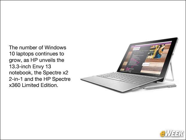 1 - HP Adds to Growing List of Windows 10 Devices With New Laptops, 2-in-1