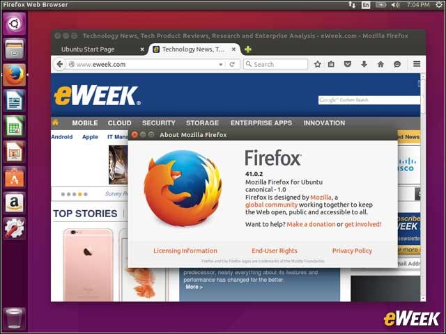 5 - Firefox 41 Is the Default Browser