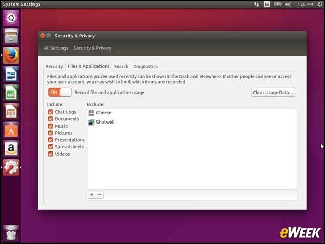 6 - Ubuntu Provides Security and Privacy Options