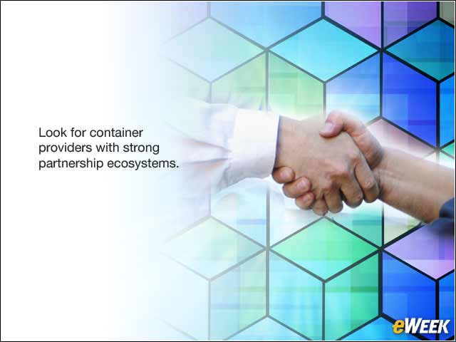 10 - Work With Vendors With Strong Partner Ecosystems