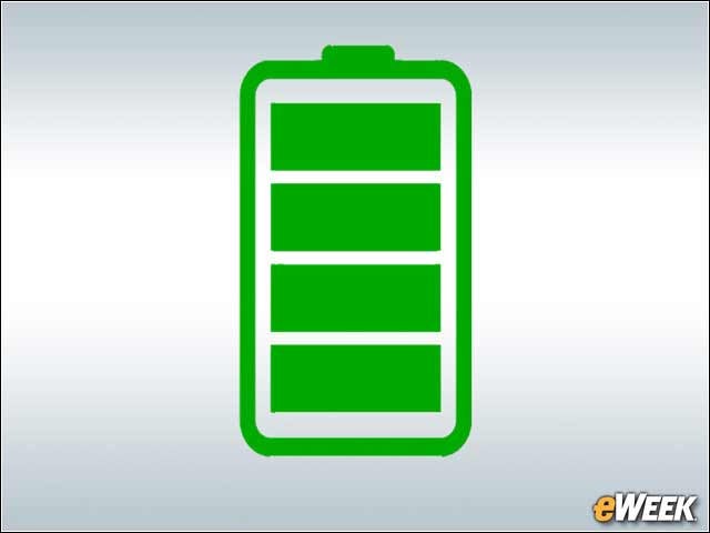 8 - Low Energy Usage Improves Battery Life