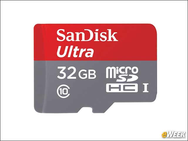 9 - SanDisk Storage Card Holds Up to 32GB of Data