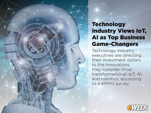 Technology Industry Views IoT, AI as Top Business Game-Changers