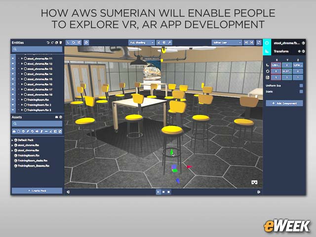Users Can Bring Their Own Assets to Sumerian