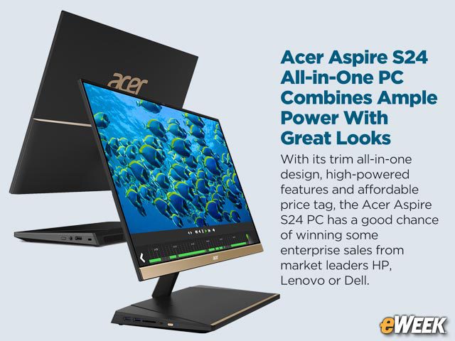 Acer Aspire S24 All-in-One PC Combines Ample Power With Great Looks