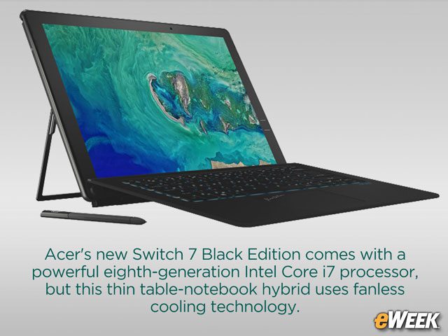 Acer Unveils the High-Powered, Fanless Switch 7 Black Edition Hybrid