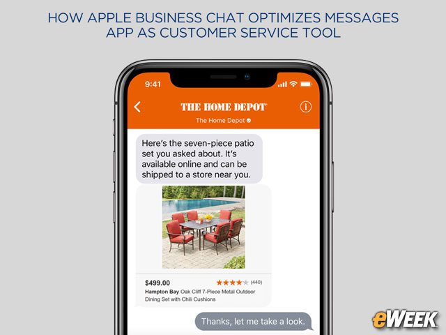 Apple Sends Business Chat Into Beta Tests