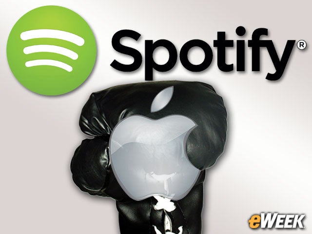 Spotify Finds Itself in Apple Competitive Cross Hairs