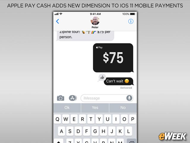 Apple Pay Cash Enables Money Transfers
