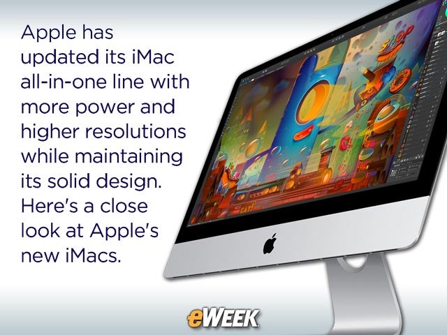 Apple's Latest iMac Models Pack More Power, Higher Resolutions