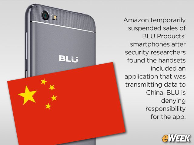 Privacy Concerns About BLU Handsets Prompt Temporary Amazon Sales Ban