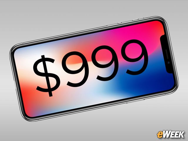 The Basic iPhone X Model Costs $999