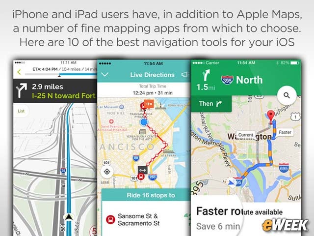 10 Best iOS Mapping Applications for Your iPhone or iPad