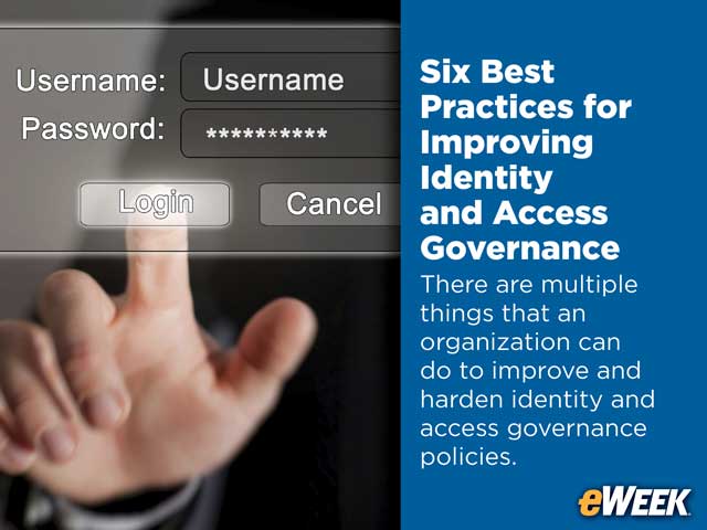 Six Best Practices for Improving Identity and Access Governance