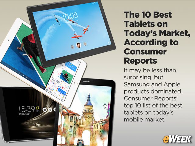 The 10 Best Tablets on Today’s Market, According to Consumer Reports