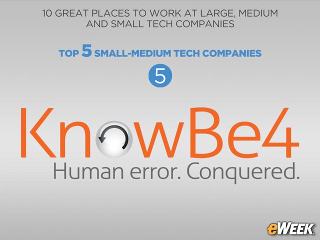 Top Five Small-Medium Tech Companies: KnowBe4