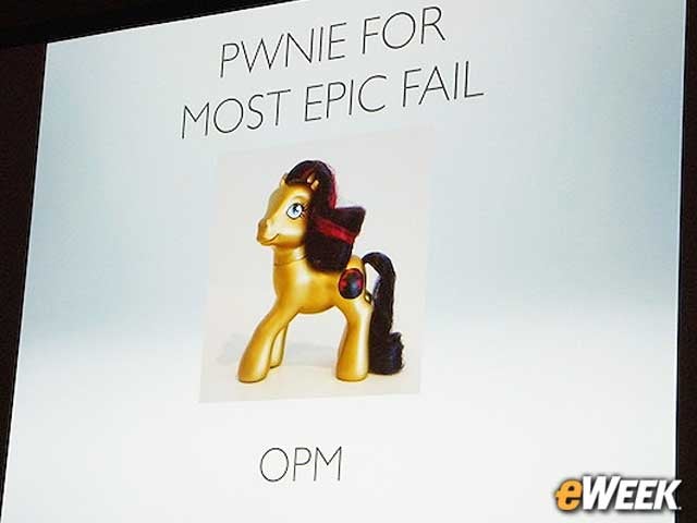 OPM Wins the Pwnie for Most Epic Fail