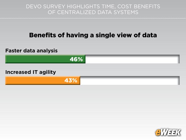 Single View Leads to Faster, More Agile Performance