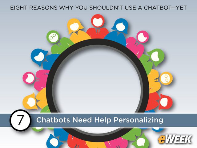 Chatbots Need Help Personalizing