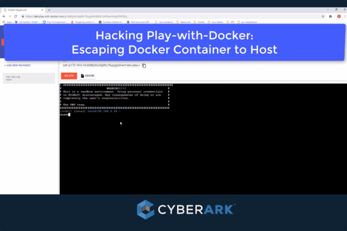 CyberArk Play-with-Docker