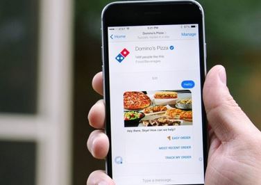 dominos pizza chatbot