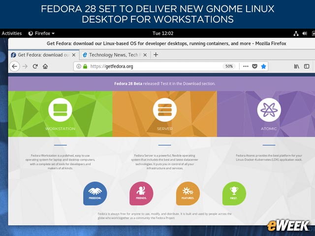 Fedora 28 Has Multiple Editions
