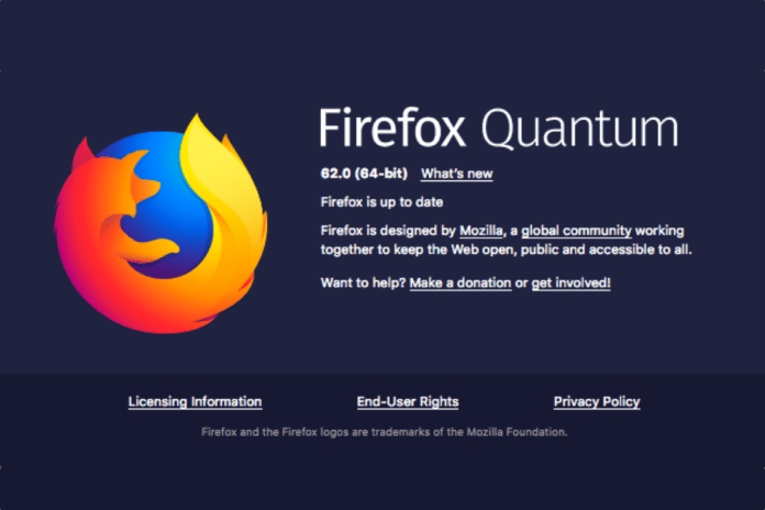 Firefox 62