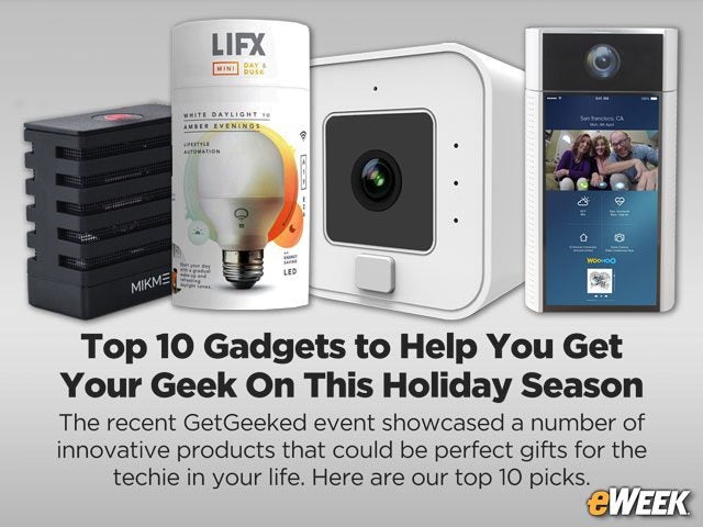 Top 10 Gadgets to Help You Get Your Geek On This Holiday Season