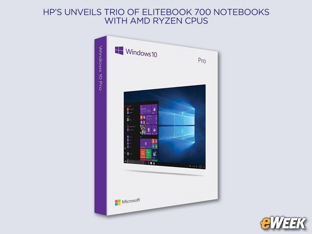 HP Ships These Notebooks Ship With Windows 10 Pro