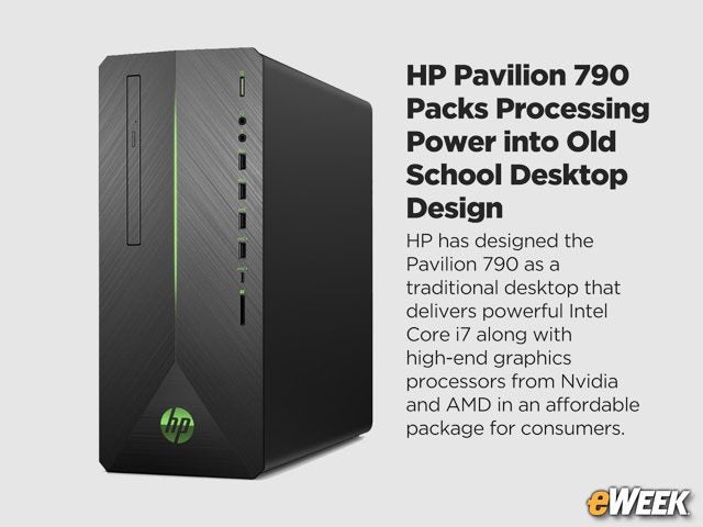 HP Pavilion 790 Packs Processing Power into Old School Desktop Design