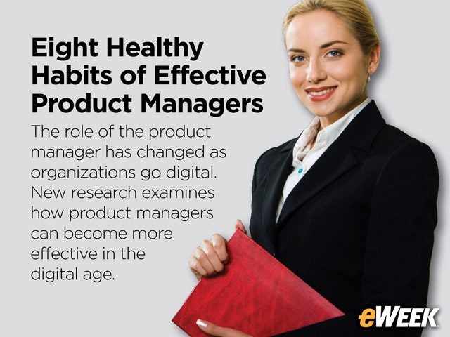 Eight Healthy Habits of Effective Product Managers