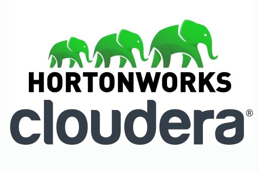 Hortonworks.Cloudera-logos
