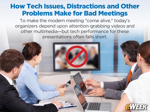 How Tech Issues, Distractions and Other Problems Make for Bad Meetings