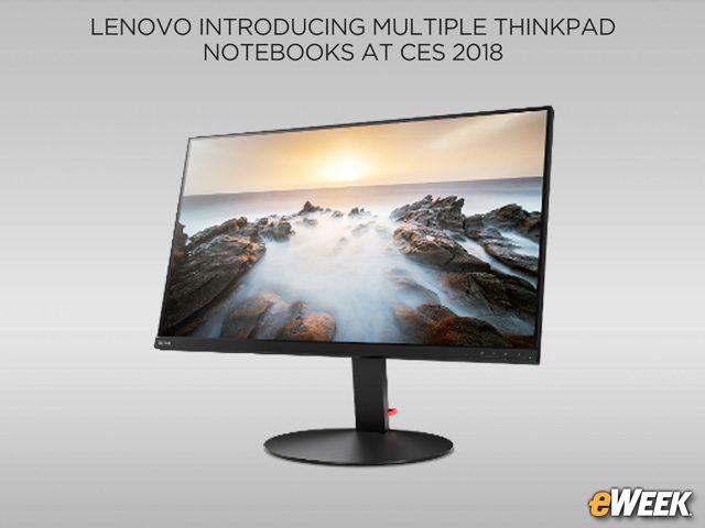 New Monitors Round Out Lenovo’s CES Product Lineup