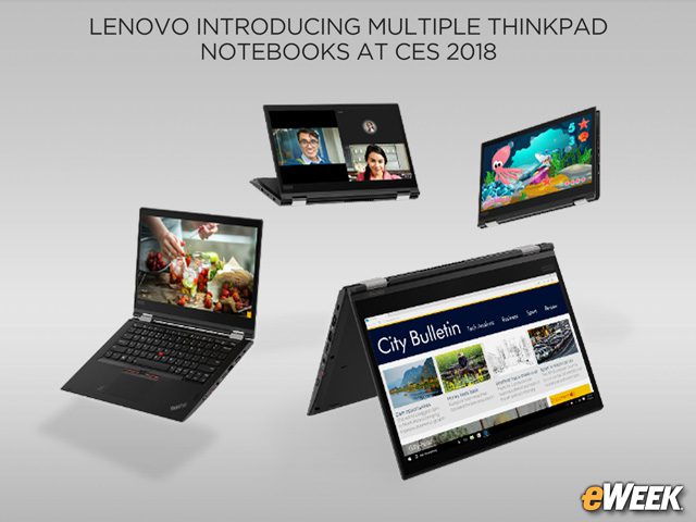 Lenovo’s Latest ThinkPad Lineup Includes Plenty of Hybrids