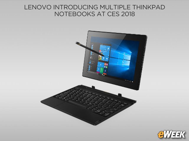 The Lineup Includes the New Lenovo Tablet 10