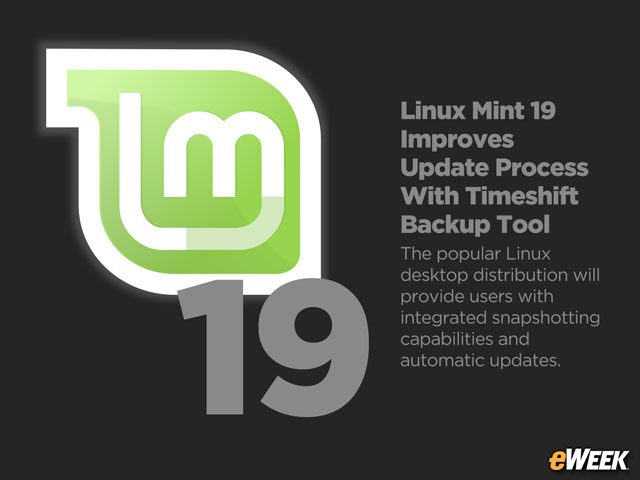 Linux Mint 19 Improves Update Process With Timeshift Backup Tool
