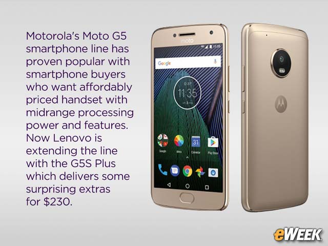 Motorola Moto G5S Plus Smartphone Combines Power and Affordability