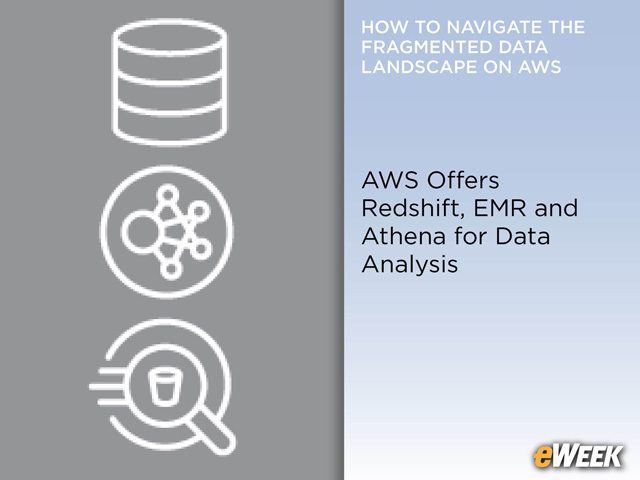 In Data Analysis, AWS Has Three Primary Offerings