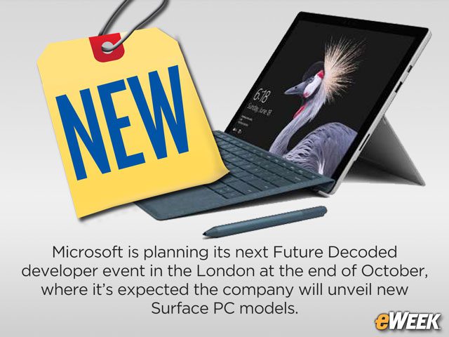 Why Microsoft Is Likely to Introduce New Surface Models in October