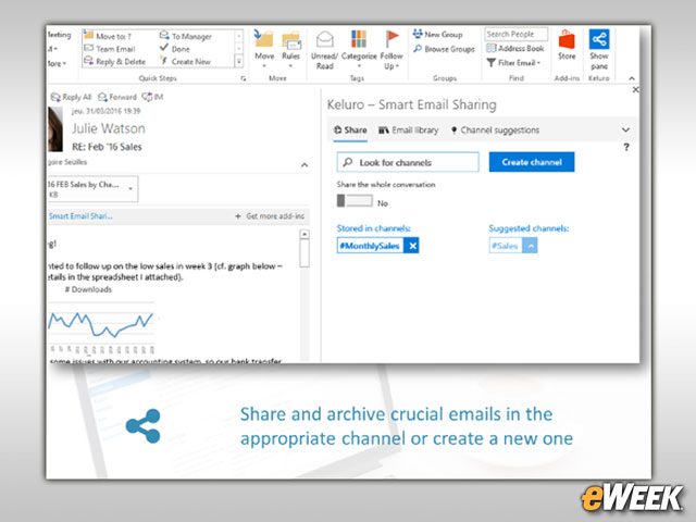 An Easier Way to Share Emails With Keluro