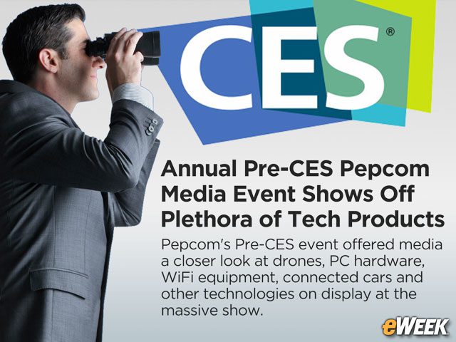 Annual Pre-CES Pepcom Media Event Shows Off Plethora of Tech Products
