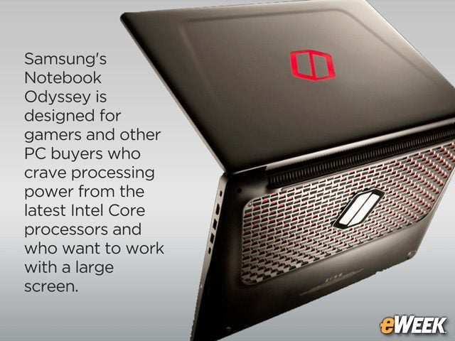 Samsung’s High End Notebook Odyssey Designed With Gamers in Mind