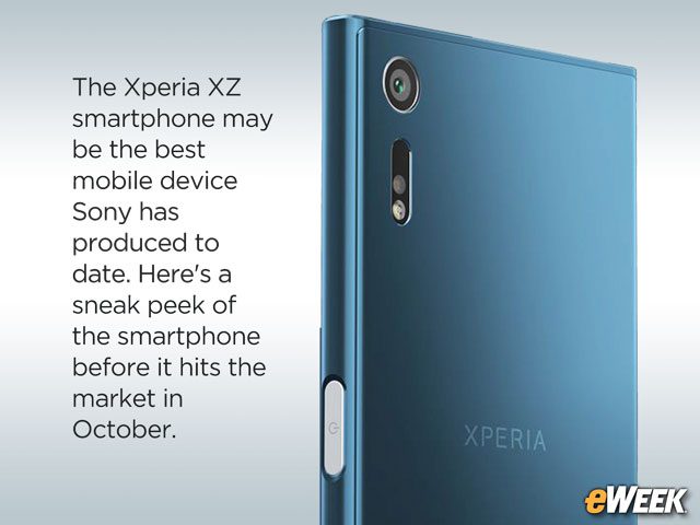 Sony Xperia XZ Takes Aim at High-End Android Smartphone Market