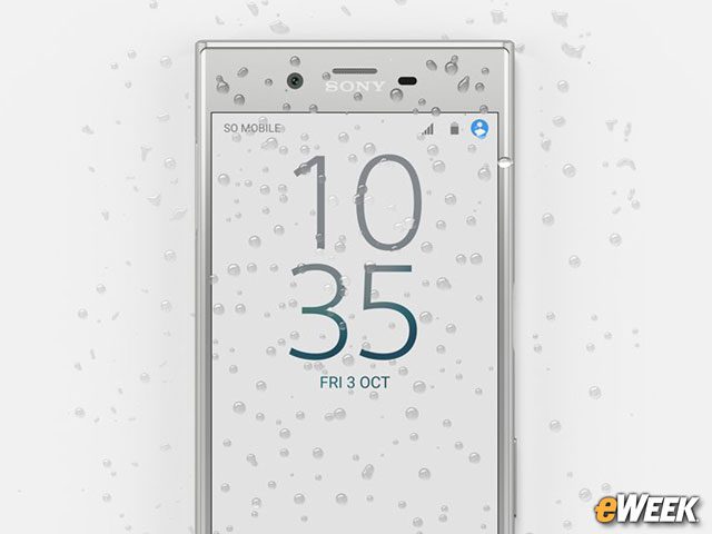 The Xperia XZ Is Water-Resistant
