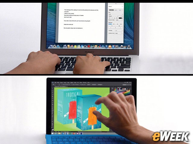 Design: Tablet vs. Notebook