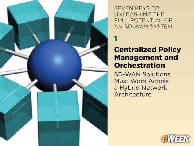 Centralized Policy Management and Orchestration